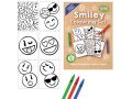 Re:Play Mini A6 Smiley Face Colouring Set Part No.404-029