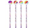 Unicorn Pencil With Eraser Top, 4 Assorted Picked At Random Part No.S51530