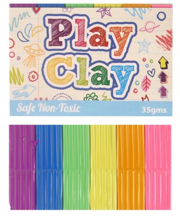 6pce Small Modelling Clay