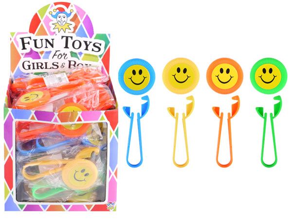 48x Smiley Face Flying Disc